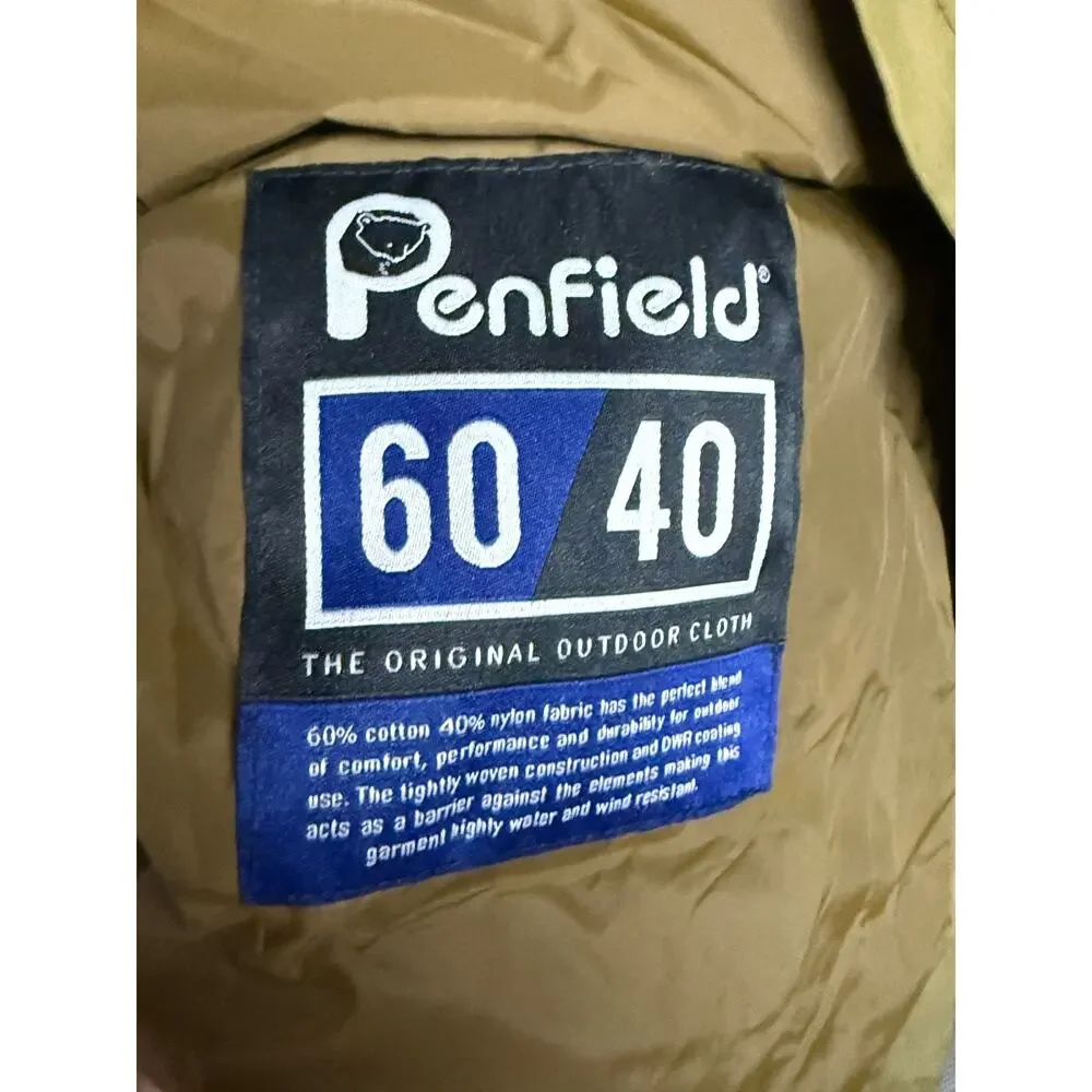 Penfield Parka Jacket Women XS Green Kasson 60/40 Mountain Hood Lined Outdoor